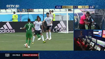 再判点球沙特扳平